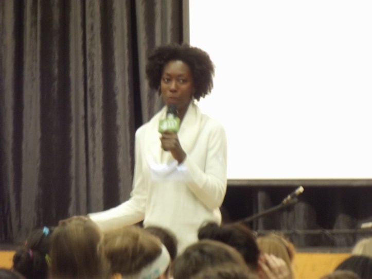 Motivating young women.