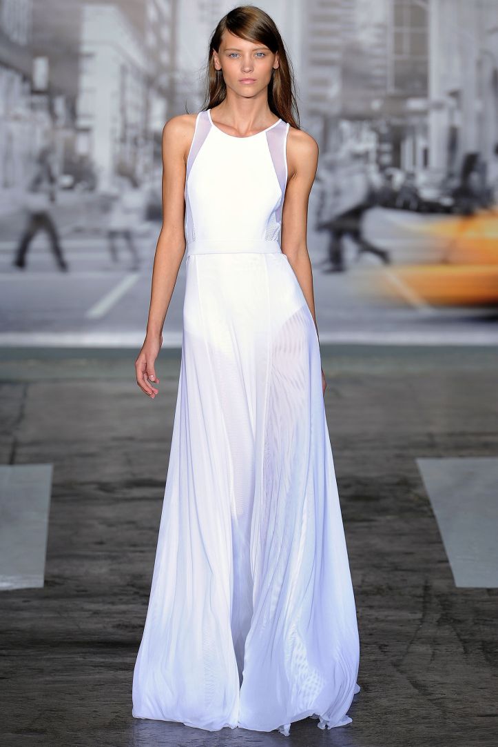 DKNY Spring 2013 maxi dress. 