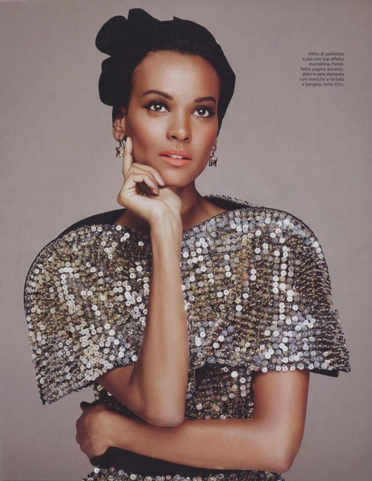 Model and Philanthropist, Liya Kibede.