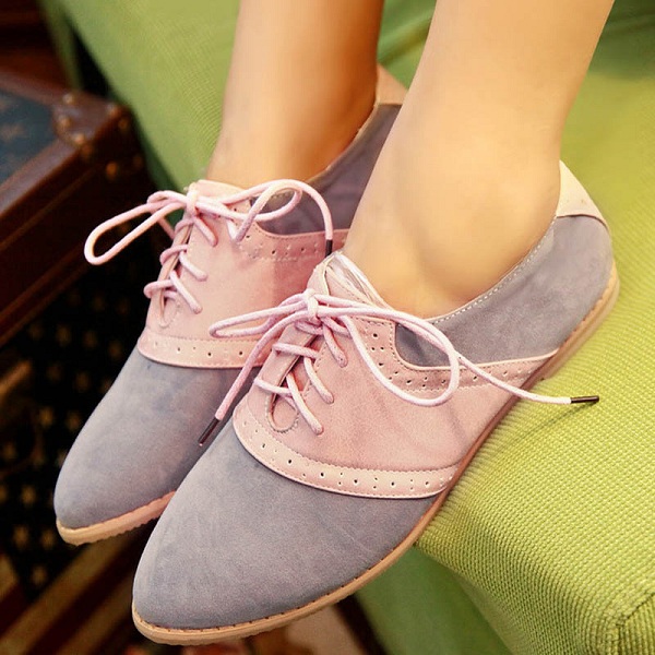 Pointy Oxfords.