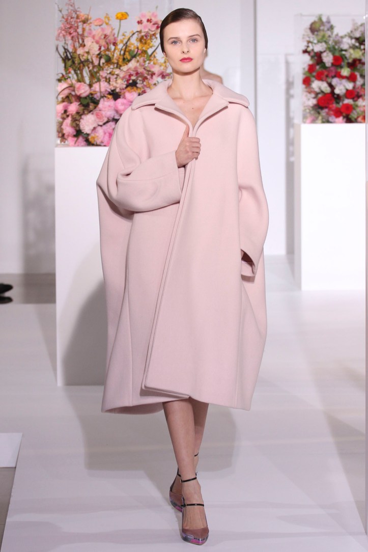 Pale pastel coat by Jil Sander.