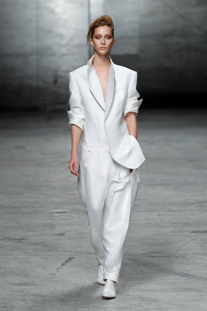 Haider Ackermann jacket and trousers from it's spring 2012 collection is still on trend for this season.