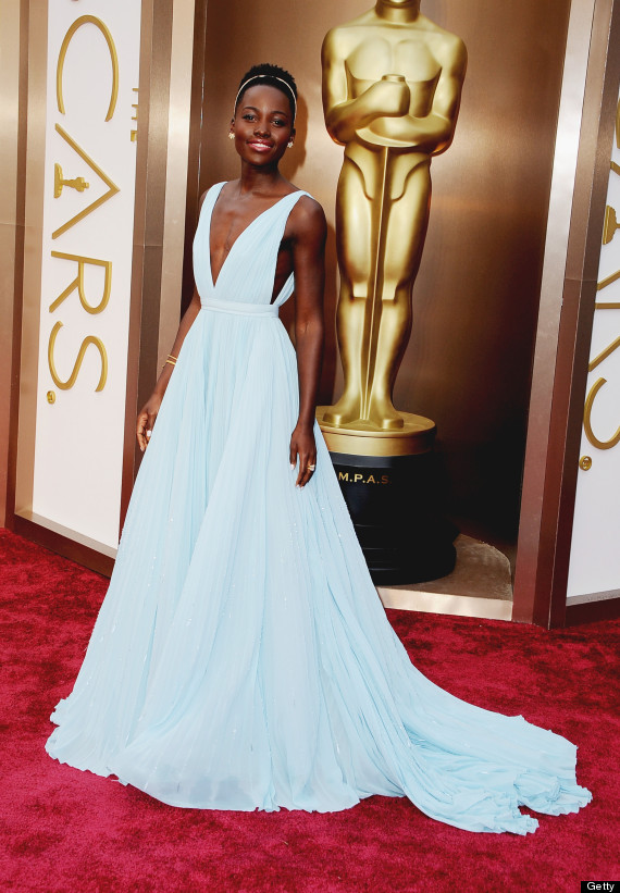 Lupita Nyong'o in Prada (Photo: Getty)