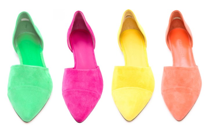 D'orsay flats by Jenni Kayne.  (prices range from $475-$630 USD)