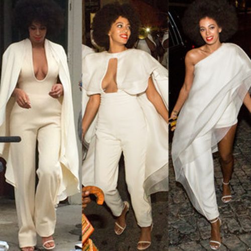 The bride made a few changes over the course of her wedding extravaganza.